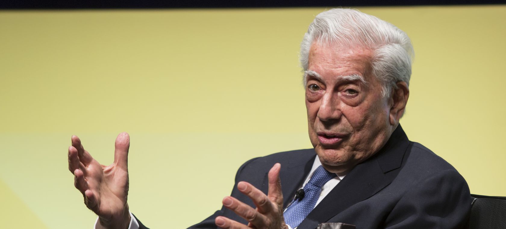 Vargas Llosa made some controversial statements at the Buenos Aires Book Fair. Photo: Getty Images