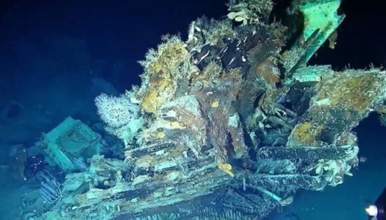 The San Jose Galleon was discovered in 2015 under the sea. Photo: Government of Colombia