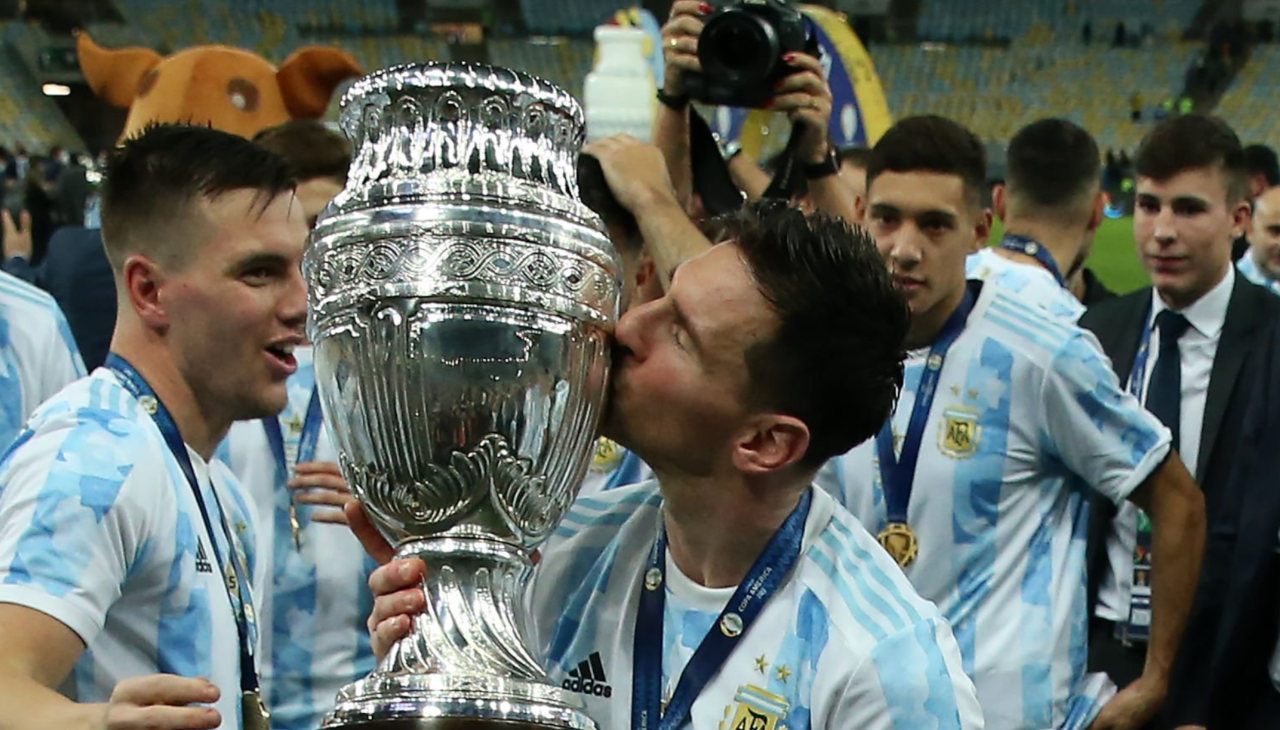 The series on the Argentine national team will also tell the story of its captain, Lionel Messi. Photo: gettyimages. 