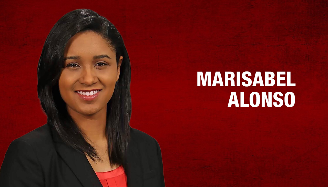 Marisabel Alonso is one of the 2022 AL DÍA 40 Under Forty honorees. Graphic: Maybeth Peralta/AL DÍA News.