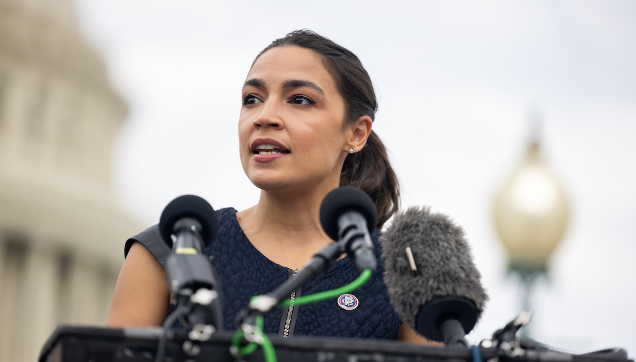 AOC argues that undoing Trump-era policies on the wealthy and corporations can fund the entire plan to forgive all student loan debt.