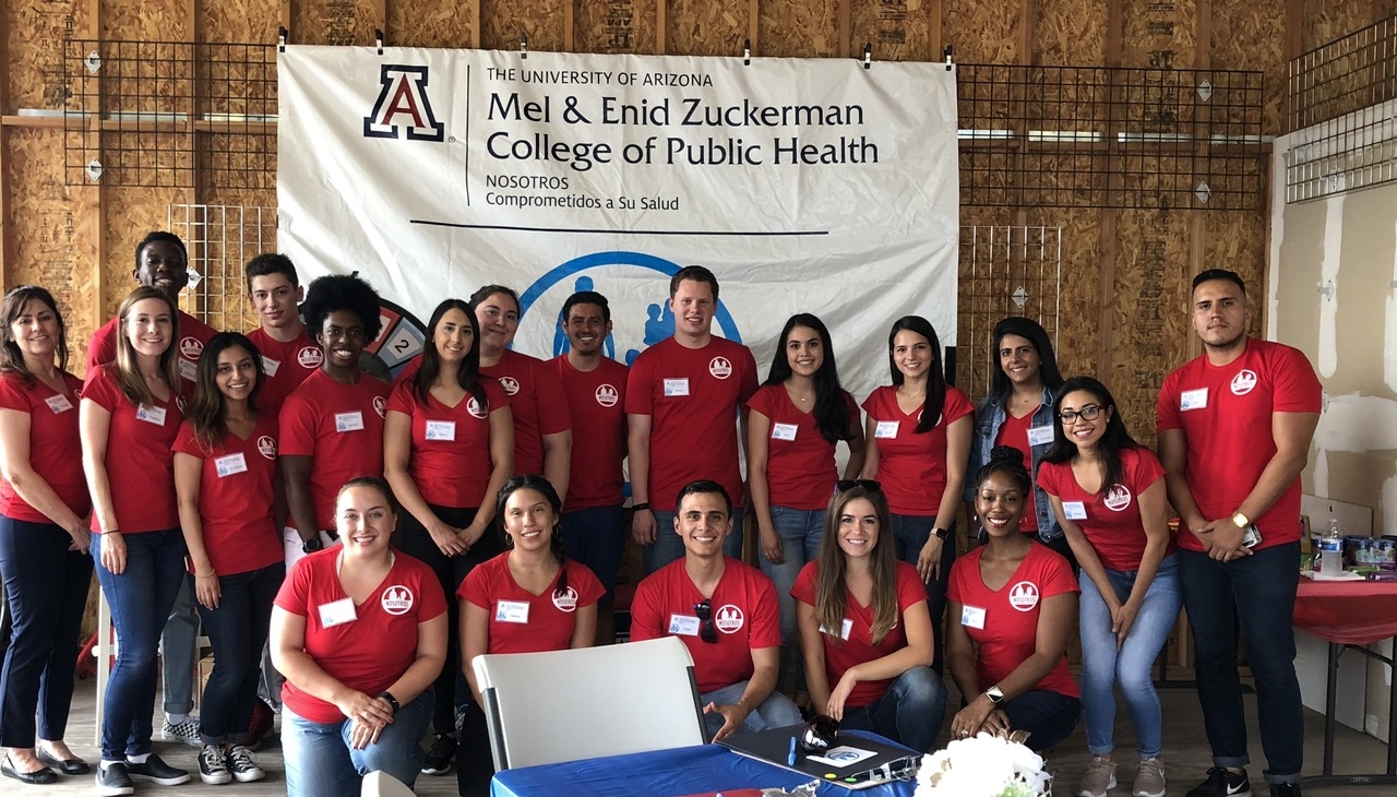 “Nosotros Committed to Your Health” team, a program within the Mel and Enid Zuckerman College of Public Health.