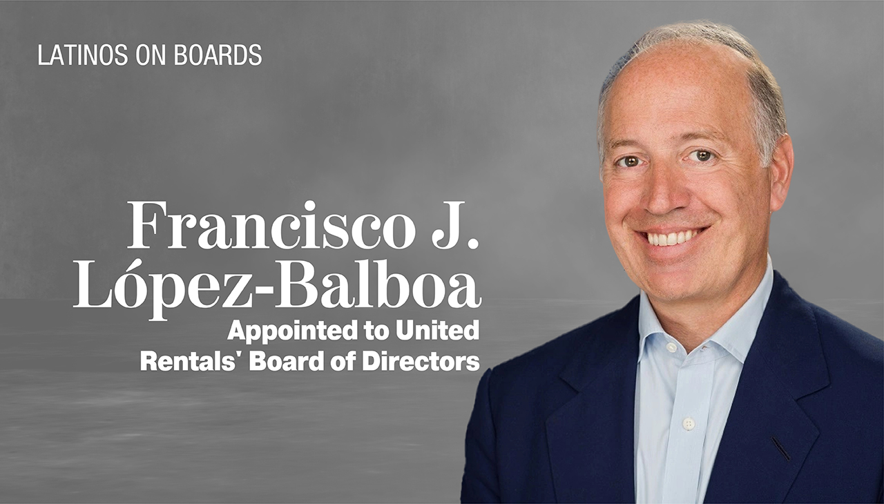 Francisco J. López-Balboa, board member at United Rentals.