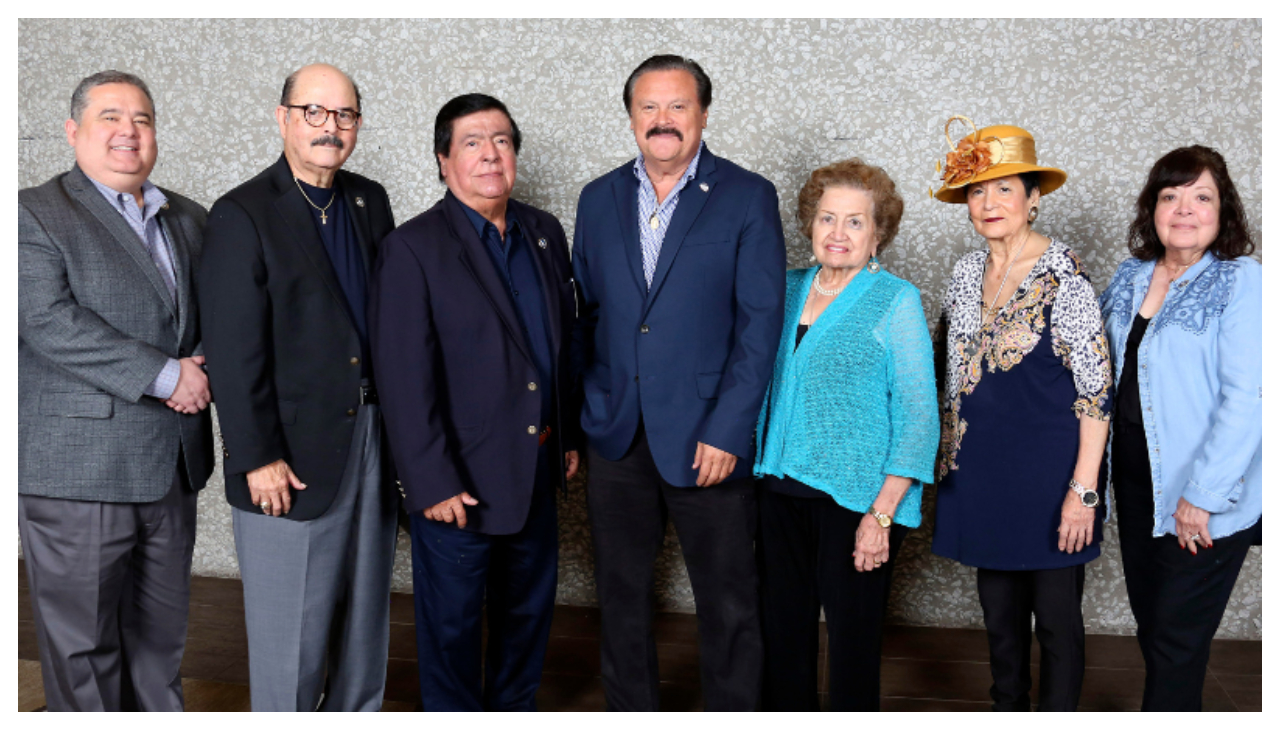 Officers of LULAC's board.