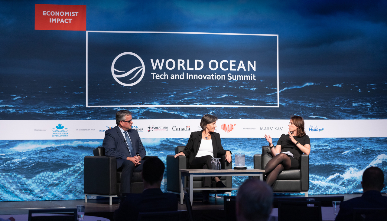 Talk at The Economist Impact's World Ocean Innovation and Technology Summit.