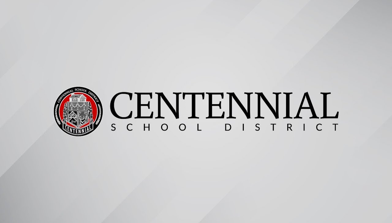 Centennial School District logo. 