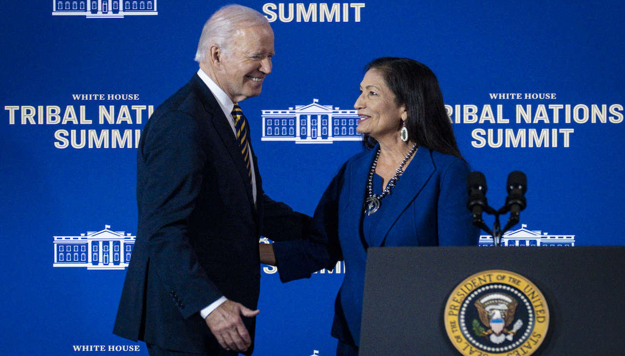 Biden announces major funding for Native Tribes at the Tribal Nations Summit. 