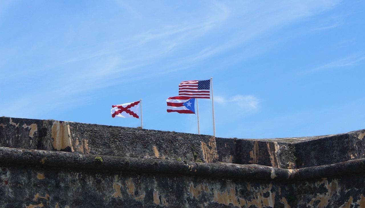 Puerto Rican historic fort. 
