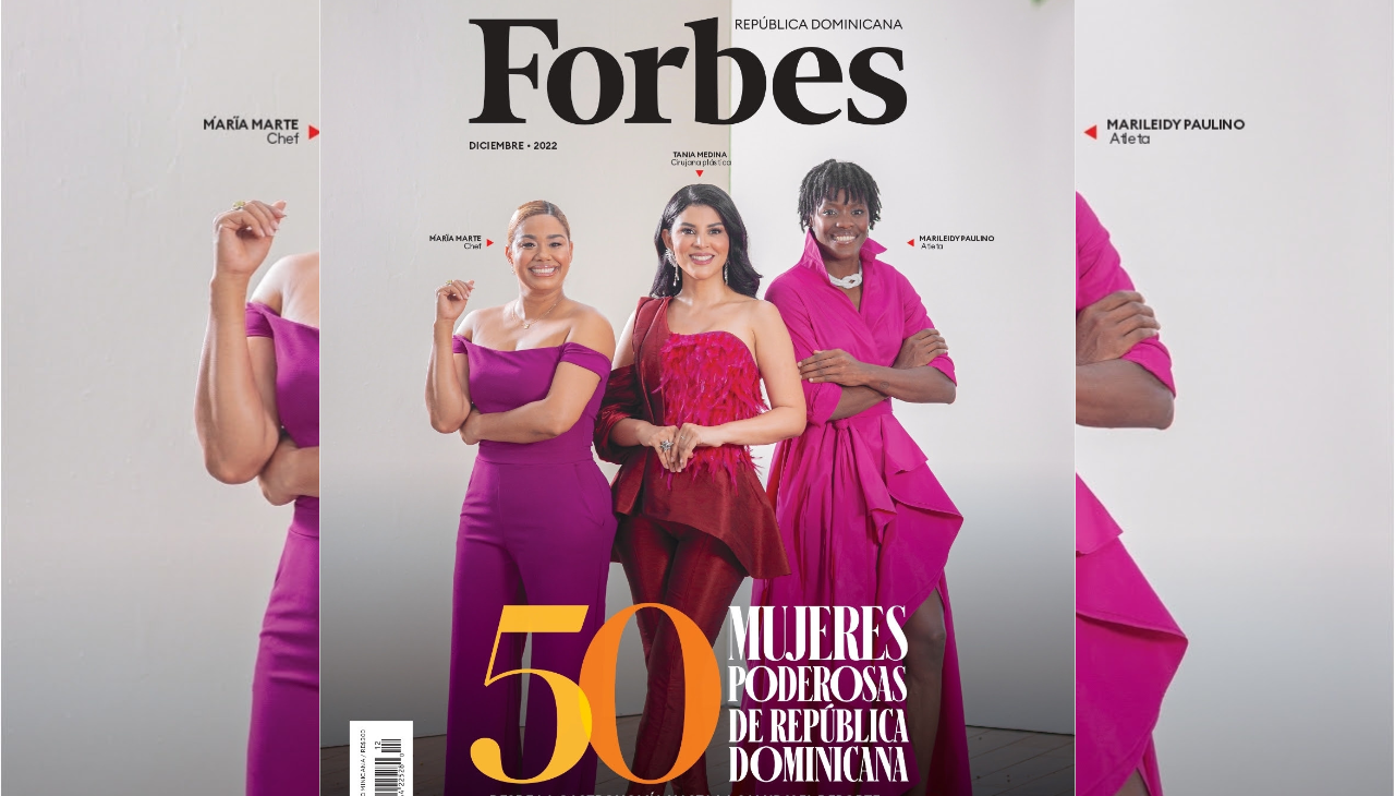 Tania Medina está en el listado 50 de Forbes República Dominicana. Foto: Cortesía