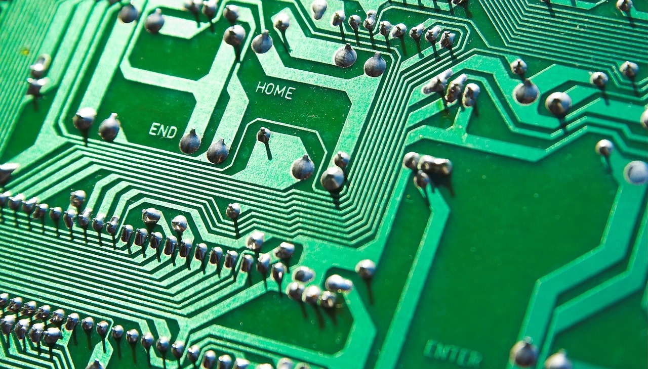 Computer circuit board. 