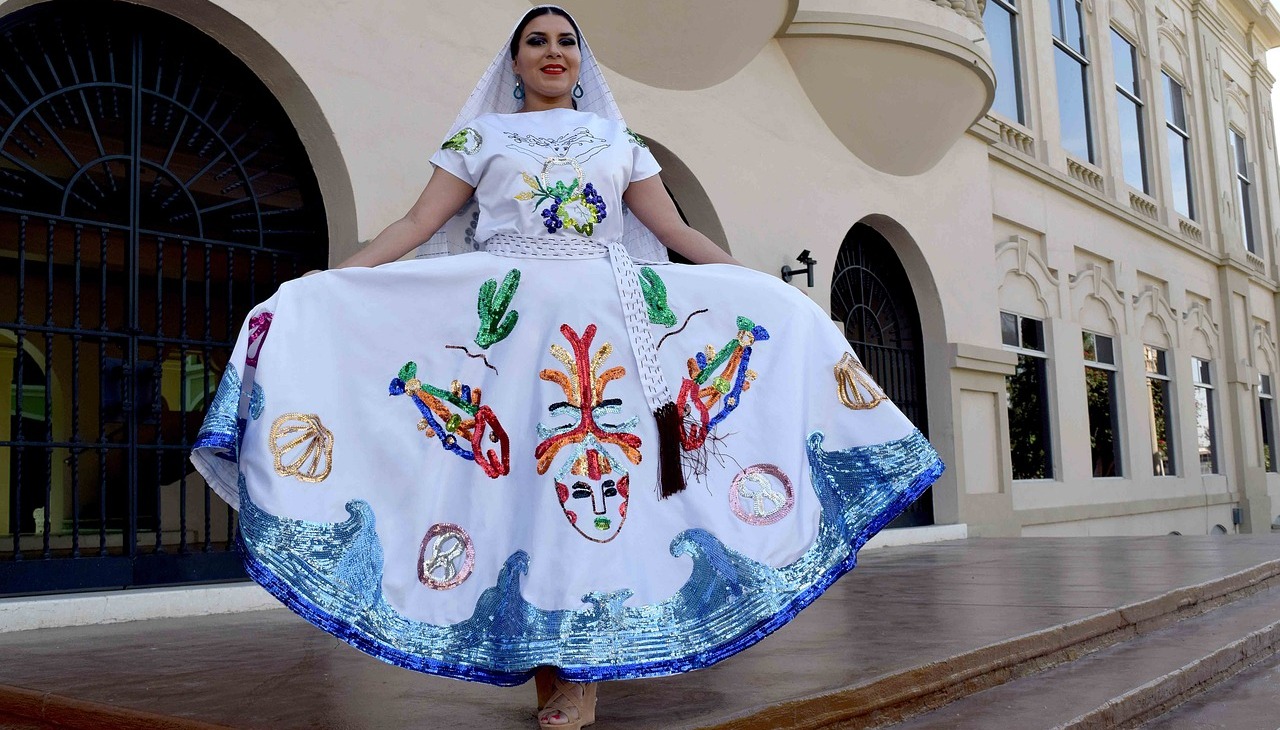 Baja California traditional dress. 