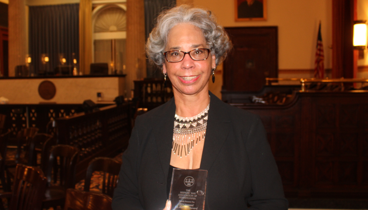 Judge Nitza Quiñones Alejandro was Pennsylvania's first Latina state judge and helped found the HBAPA. Photo credit: Emily Leopard-Davis/AL DÍA News