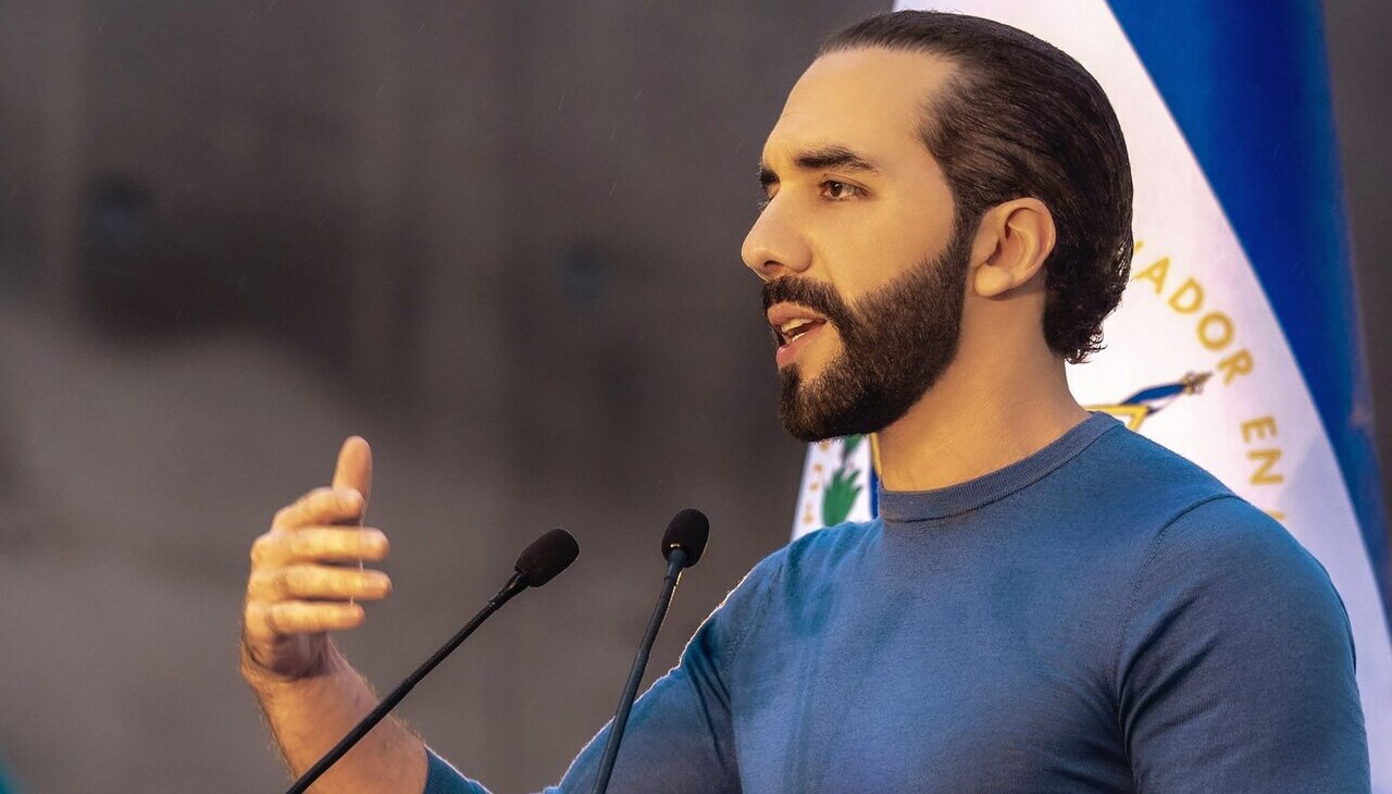 Nayib Bukele, president of El Salvador.