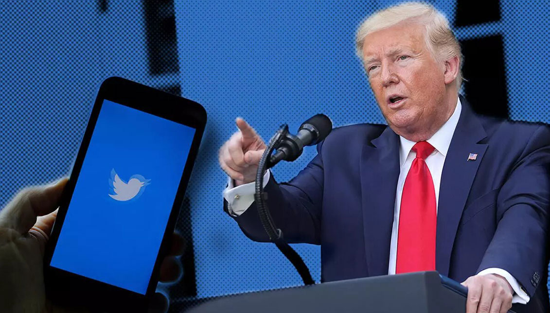 President Donald Trump unleashed his anger at the Twitter platform after it contradicted information published in his tweets. © France 24