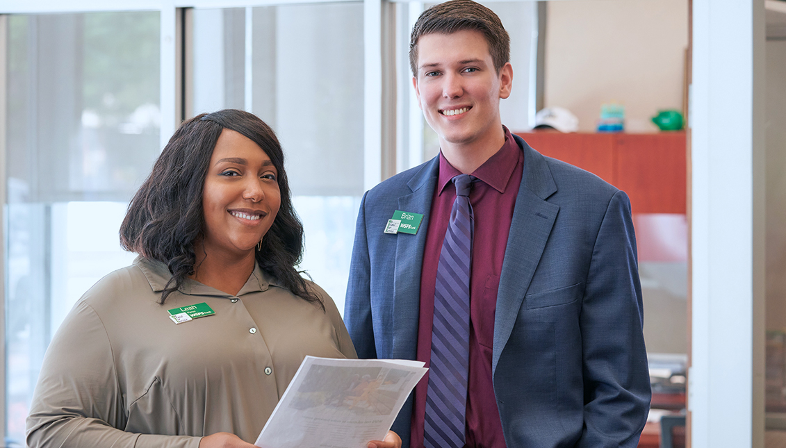 Talk to a WSFS Bank Associate to learn more about using credit and achieving your financial goals.  Courtesy of WSFS Bank