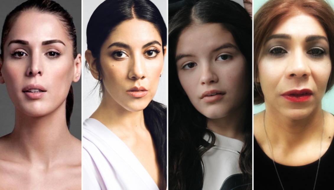 Carmen Carrera, Stephanie Beatriz and YaYa Gosselin are part of the cast in the short Period. PHOTOGRAPHY: Deadline