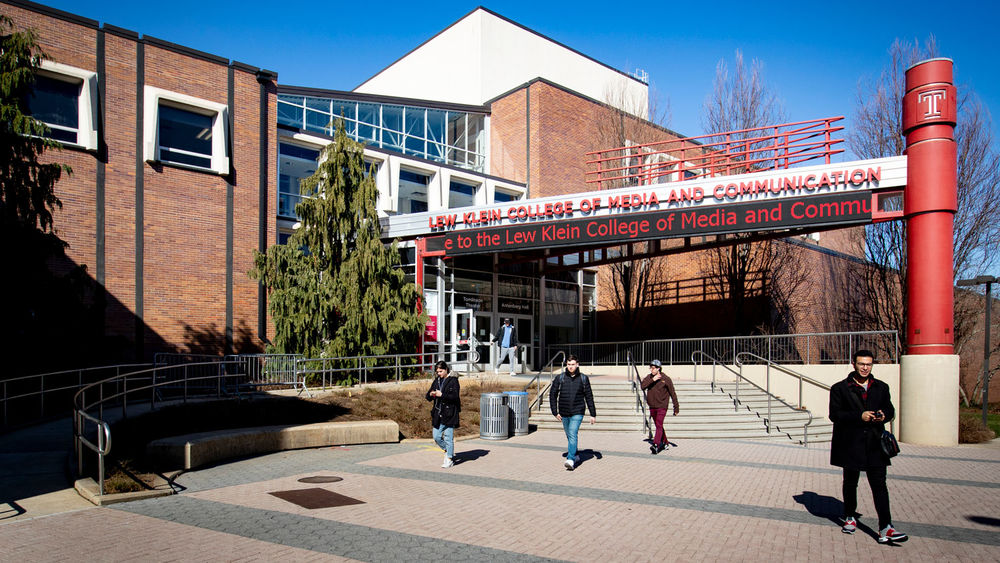 Lew Klein College of Media and Communication. Photo: Klein College. 