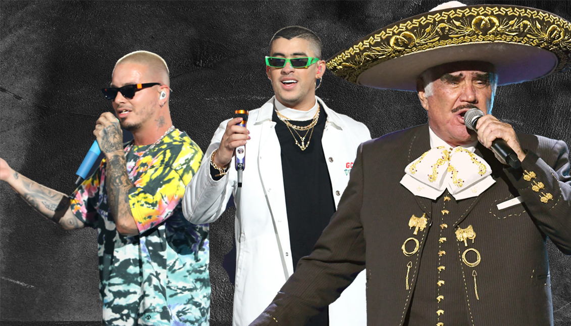 Vicente Fernández, Bad Bunny and J Balvin are some of the most influential latin artists in the country. Foto: AL DÍA NEWS
