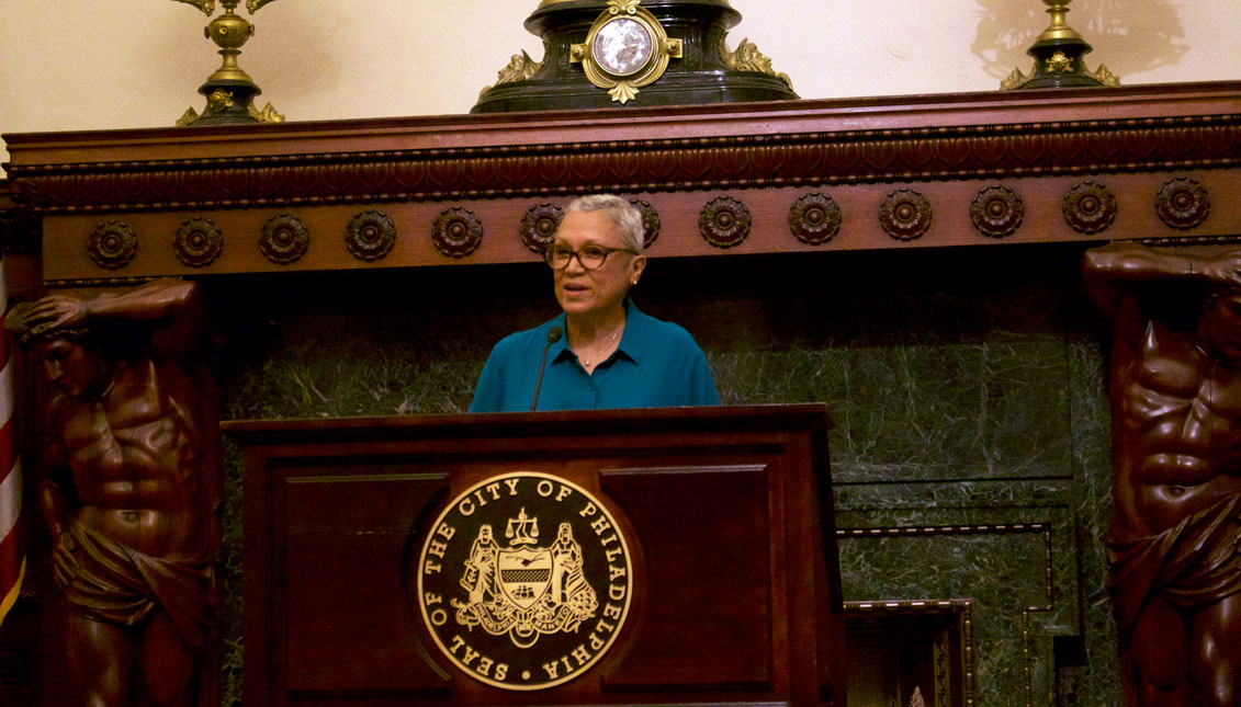 Leticia Egea-Hinton, Puerto Rican and longtime advocate for Philadelphia's most vulnerable populations, was one of the nine Philadelphians appointed to the city's new Board of Education. Photo: Emily Neil / AL DÍA News