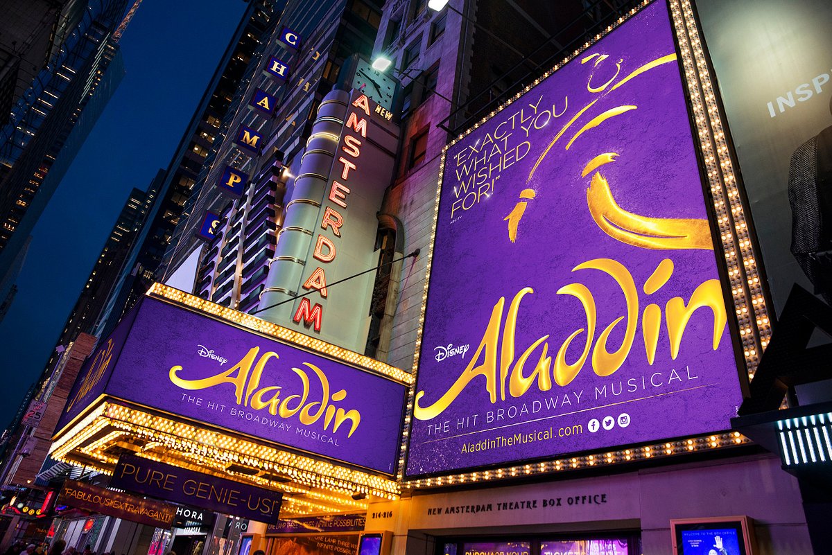 "Aladdin" is expected to return to the stage on December 26.