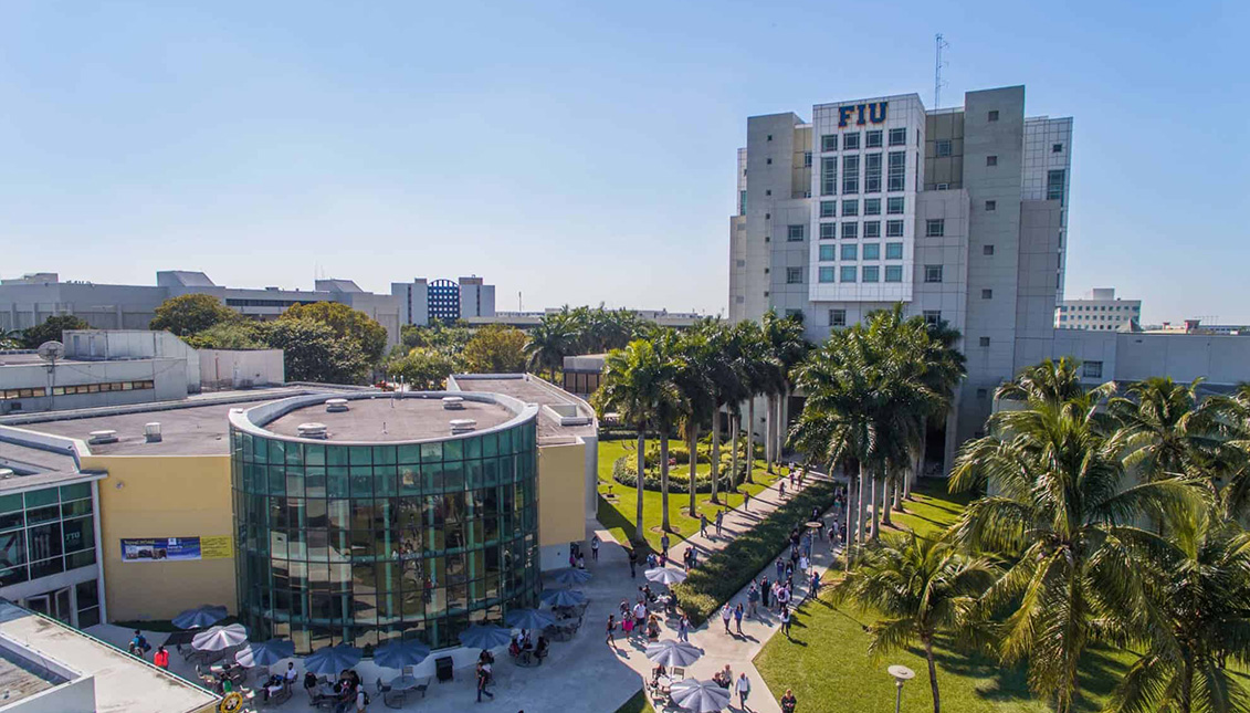 El campus de Miami de la Universidad Internacional de Florida acogerá el centro cultural pionero. Photo: FIU
