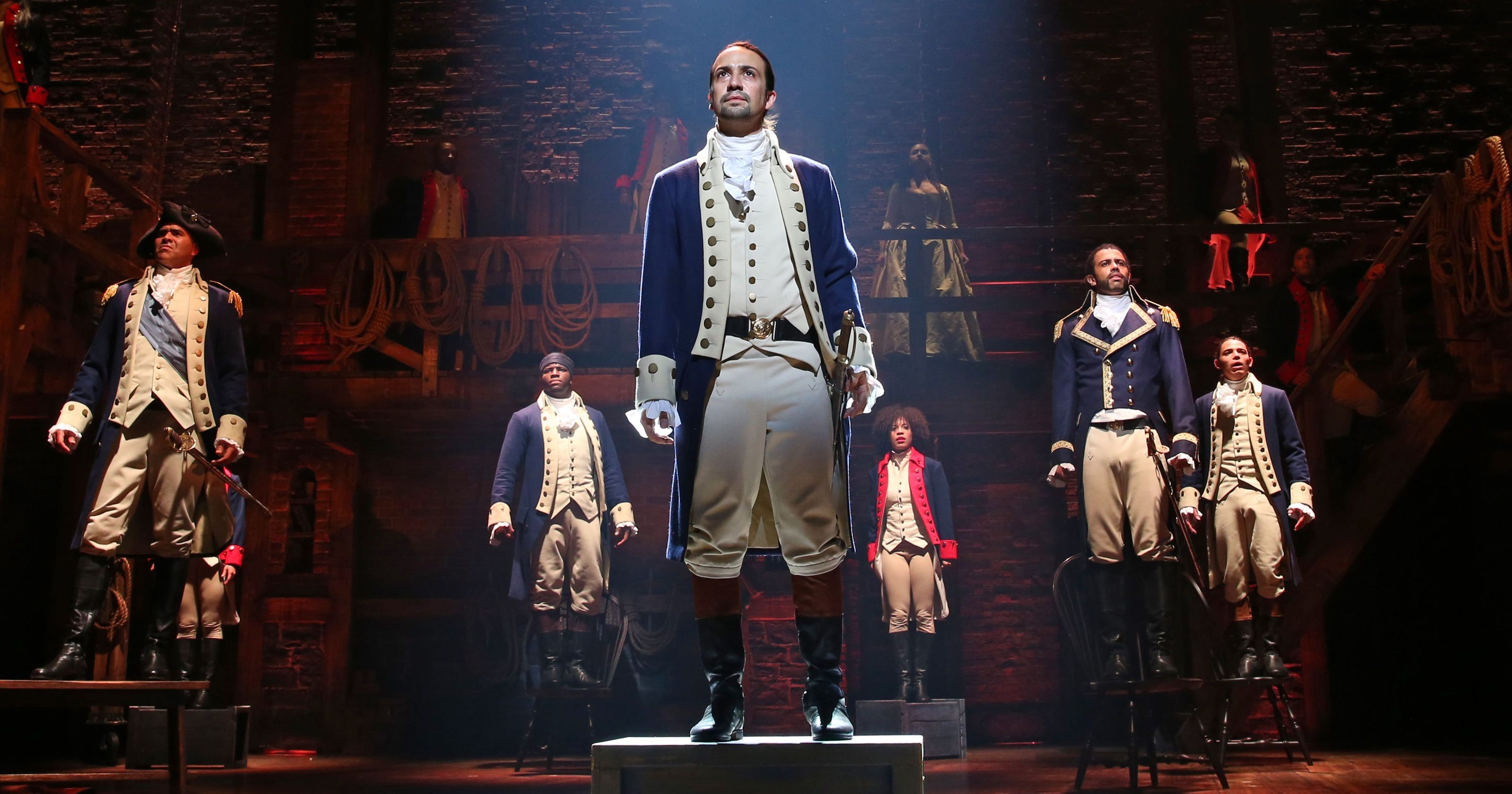 4th of July : A tale of freedom, Michelle Myers, Hamilton an American musical. Photo: Joan Marcus
