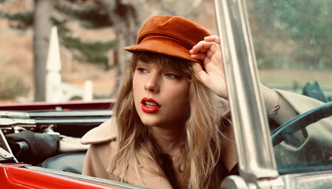 Taylor Swift recently released her own version of the album RED. Photo credit: Instagram