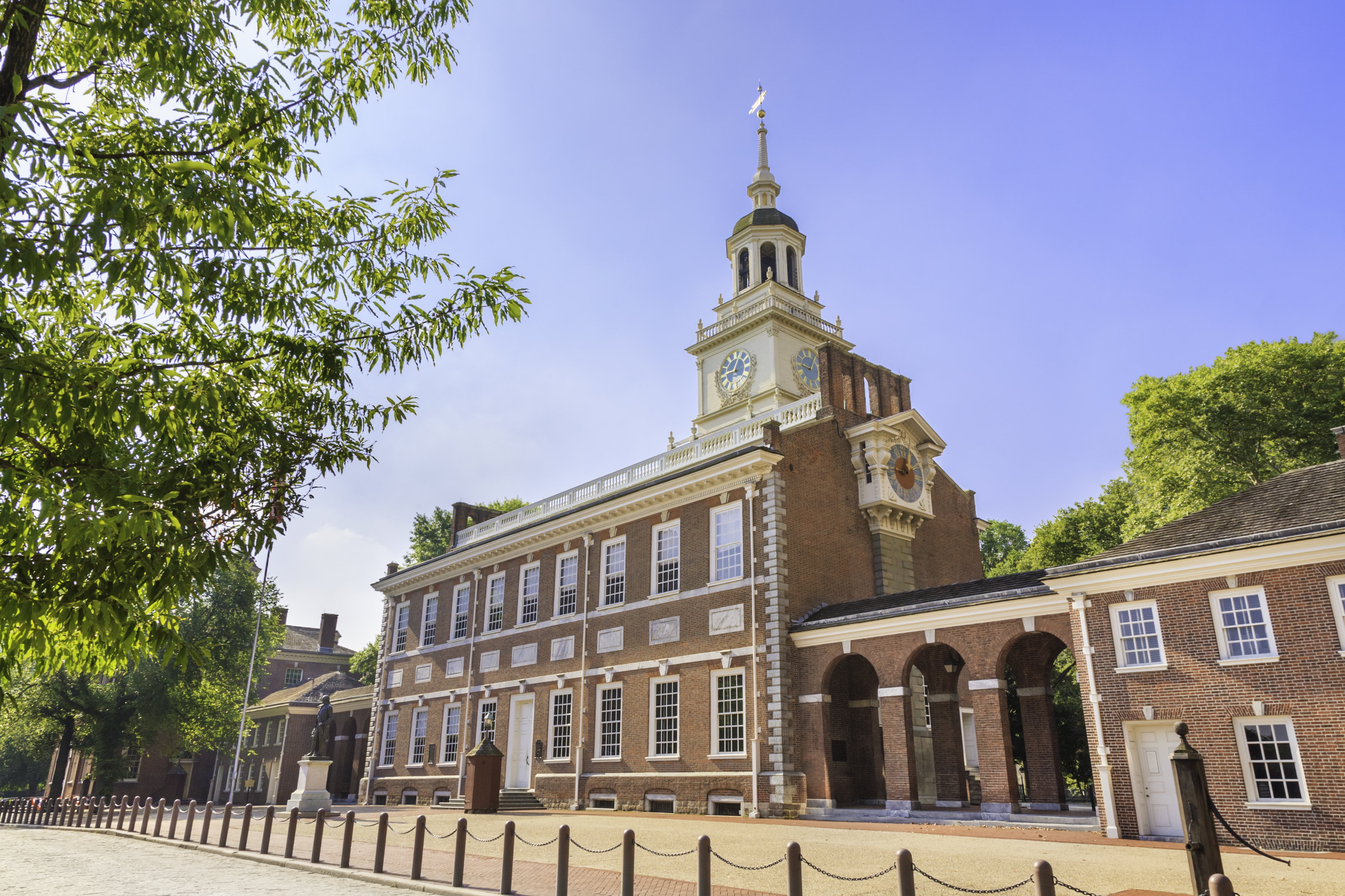 La Casa de Independencia en Filadelfia, PA. Foto: Getty Images