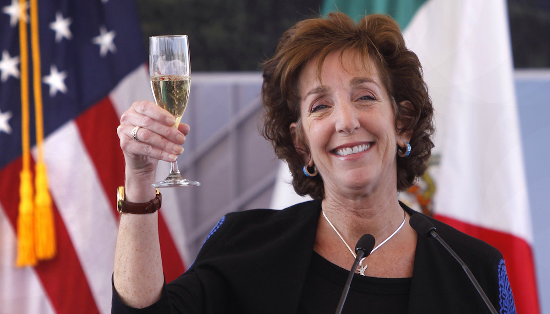 The United States Ambassador in Mexico announced Thursday that she will leave the position "to look for new opportunities". EFE / Sáshenka Gutierrez / ARCHIVE