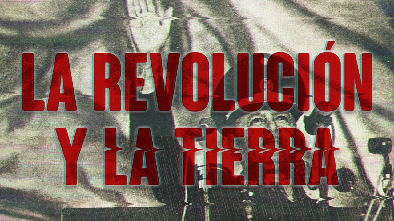 Poster of the Peruvian documentary "La Revolución y la Tierra". 