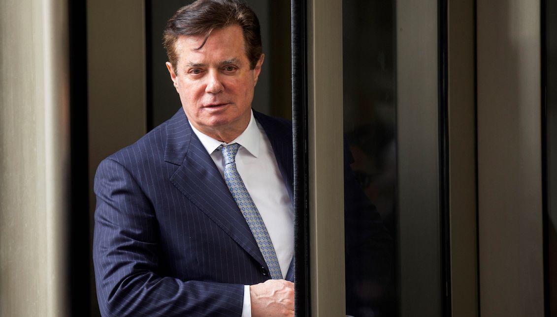 Photo of former US President Donald Trump's election campaign leader, Paul Manafort, in Washington DC, on February 14, 2018. Manafort shared survey data from the 2016 campaign with Konstantin Kilimnik, a Russian that the FBI considers linked with the intelligence of Moscow, according to a judicial file released by US media, on January 9, 2019. EFE / Shawn Thew