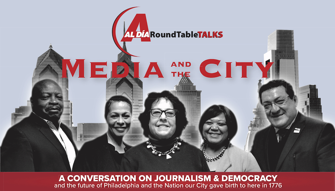 AL DÍA Founder, Editor-in-Chief, & CEO Hernán Guaracao sits down with Elisabeth Perez-Luna, Sara Lomax-Reese, Michael Days, and Sandra Clark for a conversation on diversity in local news media.
