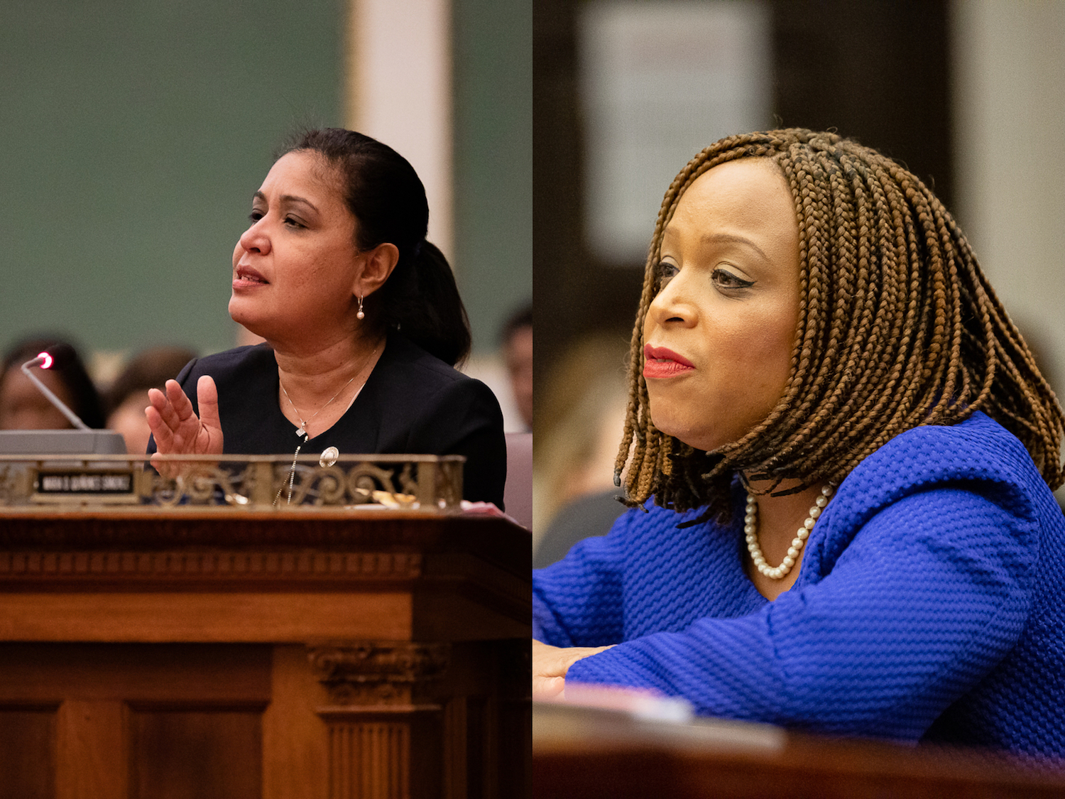 The Mixed Income Neighborhoods Overlay Bill is being spearheaded by Councilmembers Jamie Gauthier and María Quiñones-Sánchez. Photos: Jared Piper/PHLCouncil.