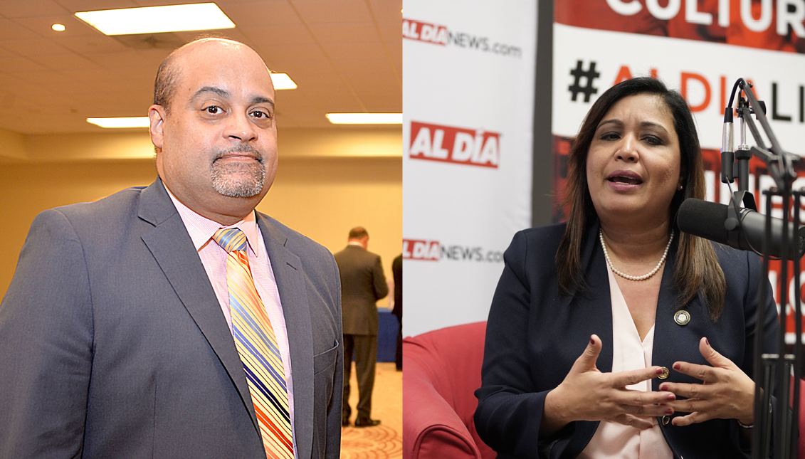 Maria Quiñones-Sánchez and Angel Cruz face off in the 7th District City Council election on May 21.