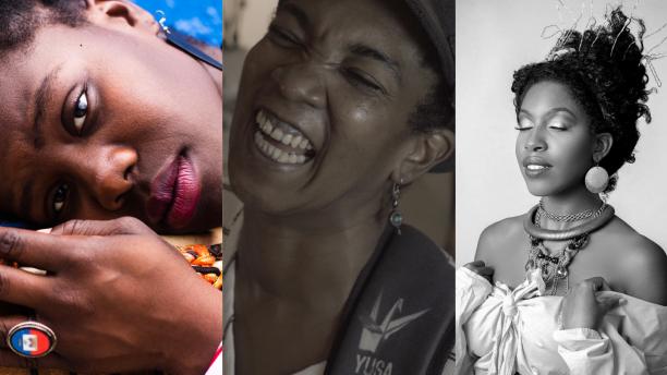  Yusa, Inez Barlatier and Keba, three women of the African diaspora in the Caribbean. 