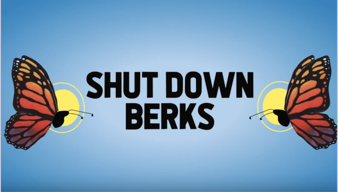 Shut Down Berks Artwork. Photo: The Action Network