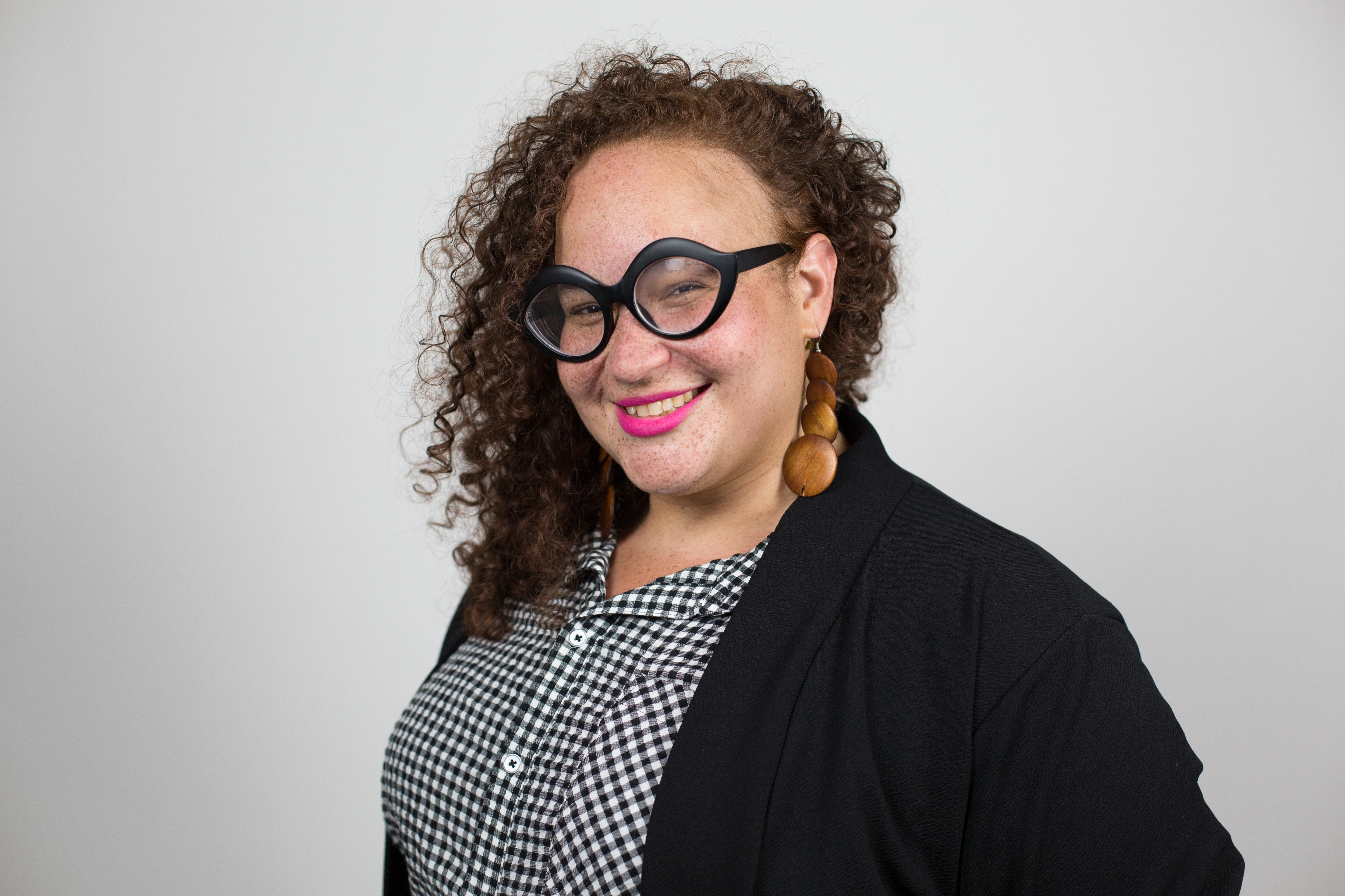 Nasheli Juliana Ortiz-González is a fashion designer from Puerto Rico. She began her role as chair of the fashion design department at Moore College of Art & Design last August. Photo: Samantha Laub / AL DÍA News