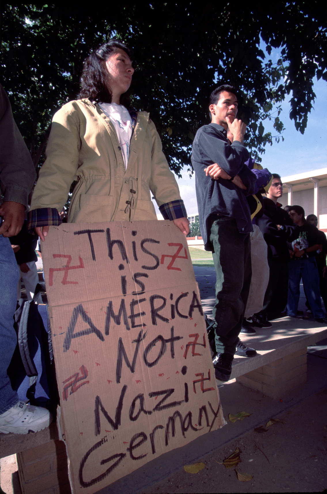 Prop 187 in California led to the first flexing of Latino political muscle. Photo: Getty Images.
