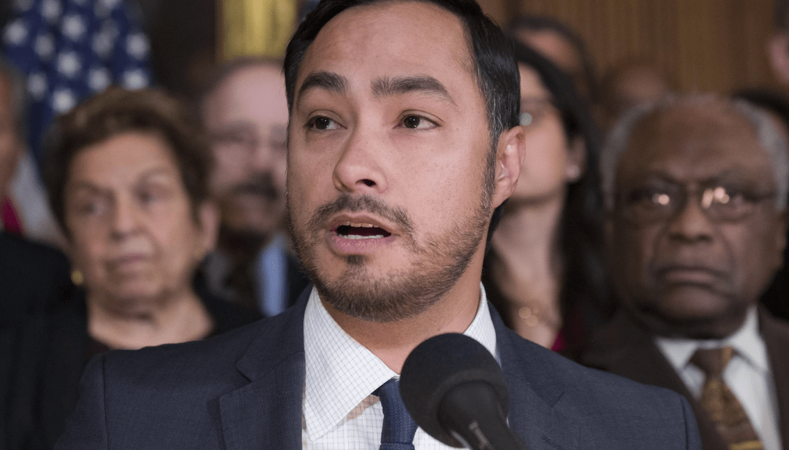 In mid February, Rep. Joaquin Castro (D-TX) reintroduced his bipartisan bill to guarantee financial support and paid internships in the U.S. State Department. Photo: Alex Brandon/The Associated Press