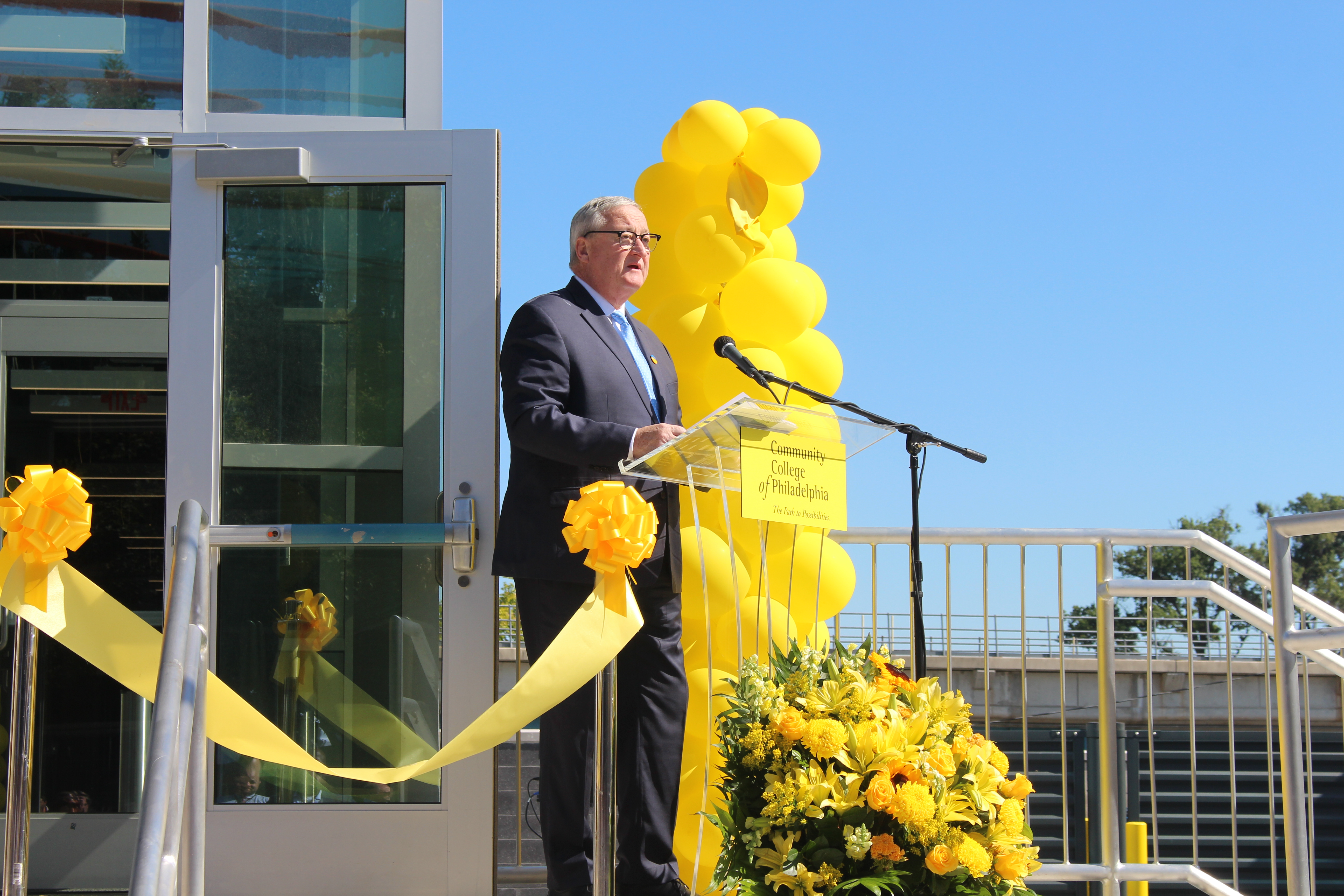 CCP credits Mayor Kenney as one of its "biggest cheerleaders" during the process of opening the CATC. Photo: Jensen Toussaint/AL DÍA News. 